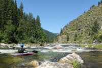 First Rapid in the Sequence at Whitefish