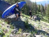 Hiking in From WF Gold Creek