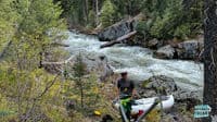 Just Below Trout Cree