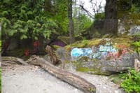 Graffiti at Eagle Falls