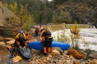 Portaging Miocene Dam