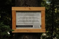 Private Property Split Rock Access Sign