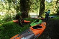 Staging at the Twin Cedars