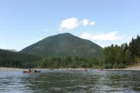 View Downstream from West Glacier Access