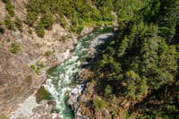 Aerial view of Black Horn Rapid