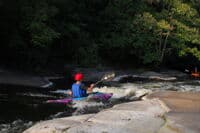 Aki at Ziemer's Falls