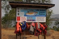 Steelhead Park Life Jacket Loaner Station