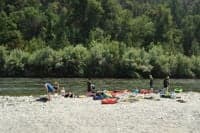 Staging Gear at Indian Creek Access
