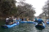 Launching at Gruene Bridge