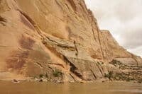 Dramatic River Bends Below Harding Hole