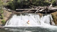 Salmon creek falls right line