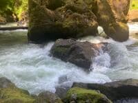 Rock in main channel at 1,100cfs 5/28/23