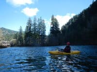 Confluence of Lake Creek with Siuslaw