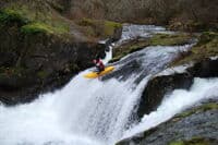 Megi at Horseshoe Falls