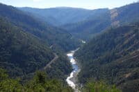Looking Downstream at Poe Reach
