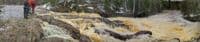 Main flow at Landslide