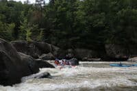 Rafts Coming Through Tumblehome