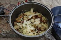 First Night's Dinner - Pesto Pasta