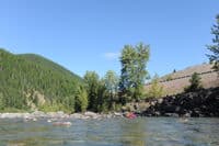 Entering Bear Creek Rapids