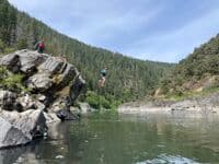 Jump Rock at Big Windy