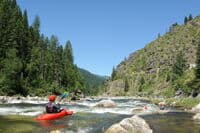 First Rapid in the Sequence at Whitefish