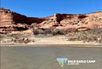 Bald Eagle camp at 2200 cfs