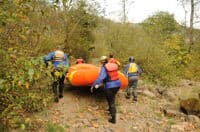 Hiking Rafts Up At Moore Creek