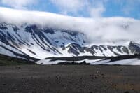 Clouds Coming Over the Rim
