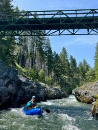 Packrafting North Fork Salmon River