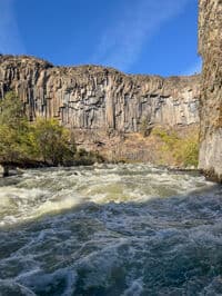 Basalt wall