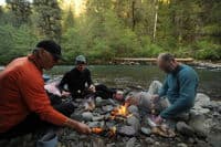 Dinner on the McCloud River