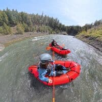 Packrafting Two Medicine River