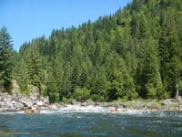 Looking Back Upstream at Bloody Mary