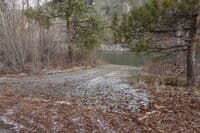 Portage Trail Start at Dryden Dam Access