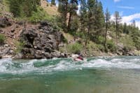 Kayaking Above Helende