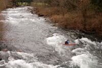 Top Half of the Slalom Course