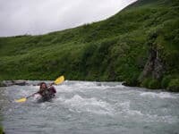 Paddling the Aniakchak