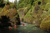 Exiting White Salmon Narrows