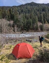 Wolf Bar camp