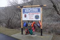 Life Jacket Loaner Station Cashmere