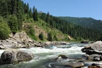 Snoden Creek Rapid from the left