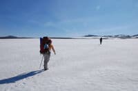 Snow Fields on the Volcano