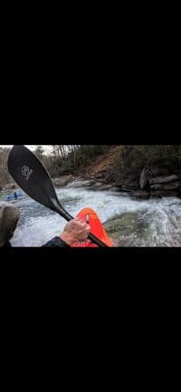 Last rapid before final drop
