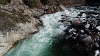 Aerial view of Achilles at 1500 cfs
