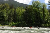 First Rapid Below the Pool at Mine Creek