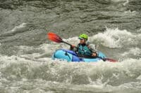 Jennifer on the Rogue River