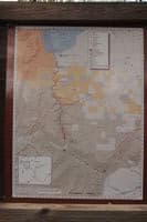 River Map Signage at El Vado Ranch Put-in