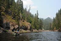 The Pool Below Wolf Creek Rapid