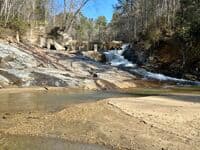 Upper Big Hungry Falls post Helene
