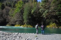 Standing on the Shore of Blue Creek